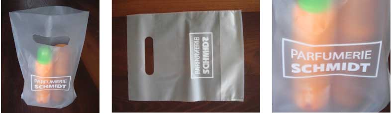 Tragtasche bedruckt Parfumerie Schmidt